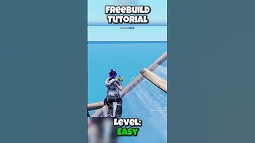 Freebuild Tutorial | Level Easy #fortnite #freebuild #tutorial #easy #learn #practice #jogopartner