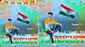 15 August Photo Editing 2021 || Picsart Independence Day Photo Editing | Razzsuman...