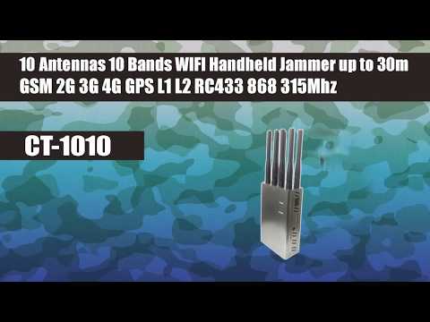 Portable gps cell phone jammer how to - gps wifi cellphone jammers vs