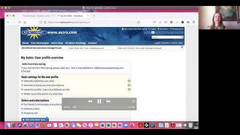 How to Cast Your Chart on Astro com