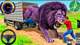 Animal Truck Game Simulator 3D 🚚🐄 | Extreme Animal Transport Mission | Android Gameplay screenshot 4