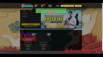 SHARE CODE SHOP BÁN ACC GAME FREE FIRE , CÓ VÒNG QUAY, NẠP THẺ TỰ ĐỘNG Và Cách Mua Hosting Giá Rẻ