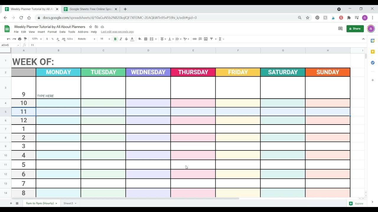 Как сделать ежемесячный. Гугл планировщик. Weekly planning with Google Calendar.