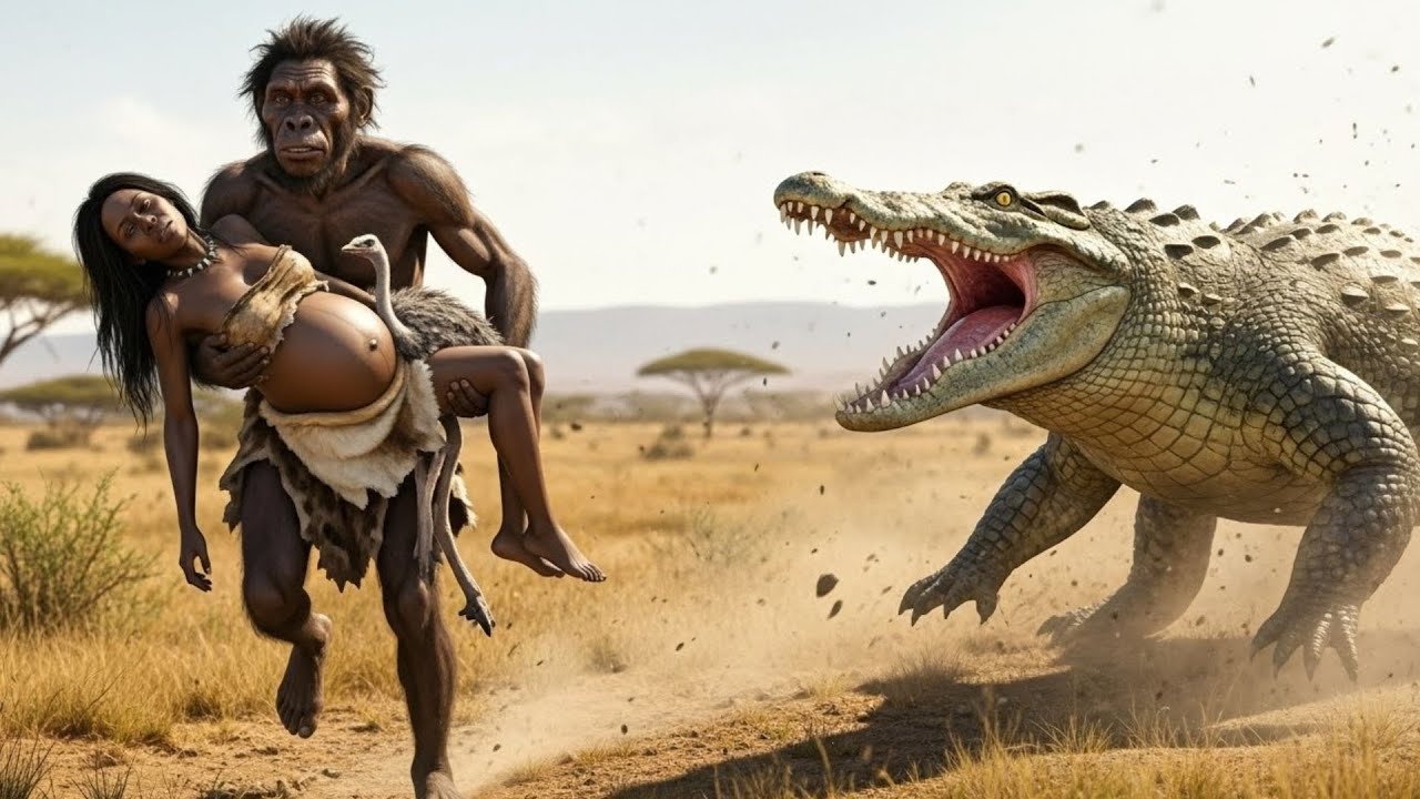 Life Million Years Ago | What REALLY Happened When Ancient Humans Saved a Baby Ostrich?