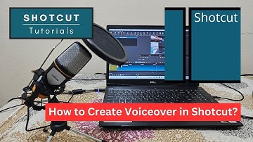 How To Record A Voice-Over in Shotcut Video Editor? - Shotcut Tutorial
