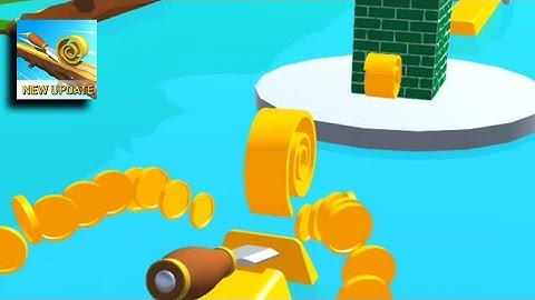 Spiral Roll - Gameplay - All levels 4 to 13(Android, ios)