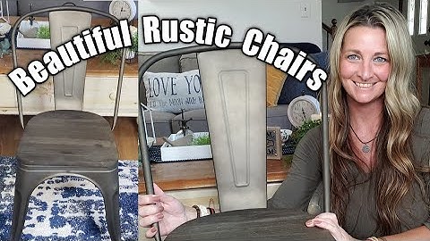 Yaheetech Bar Stools / Chairs Review | Beautiful & Rustic