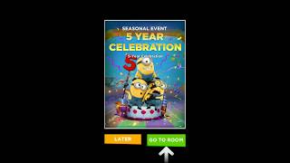 Minion Rush Let's Play #19: Checking out the 5 Year Celebration Update