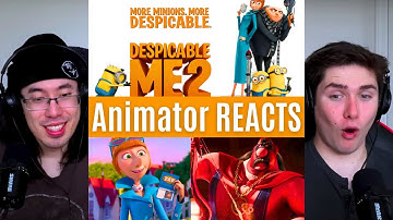 REACTING to *Despicable Me 2* A LOVE INTEREST?? (First Time Watching) Animator Reacts