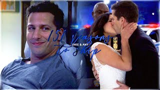 151 Reasons to ship Jake Peralta and Amy Santiago | Peraltiago