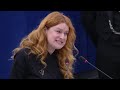 Tata Kepler, Ukrainian volunteer in military medicine, in the European Parliament