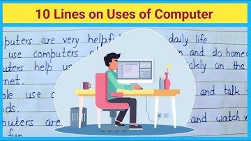 10 Lines on Uses of Computer in English || Short Essay on Uses of Computer in English