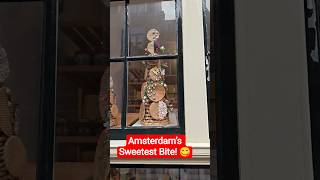 This Amsterdam Waffle Will Blow Your Mind 😍 | #shortsfeed #shorts #amsterdam #waffle #netherlands