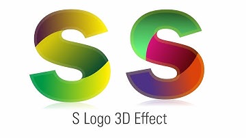 S Logo 3D Effect in Corel Draw | Graphic Tutorial Line Tips