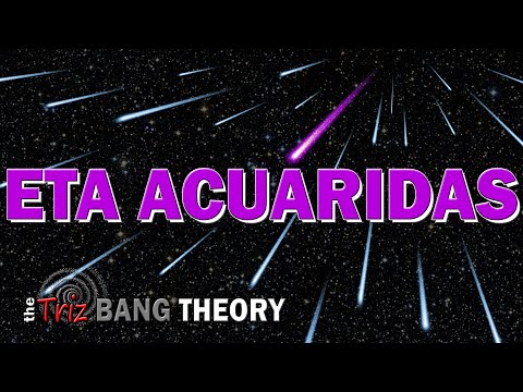 ETA ACUARIDAS 🌠 Todo lo que debes saber para ver la LLUVIA DE ESTRELLAS o METEOROS las ETA ACUARIDAS