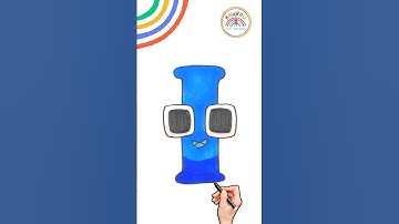 Alphabet Lore | How to Draw Alphabet Lore I 🌈ℹ #alphabetlore #gaming #howtodraw #short