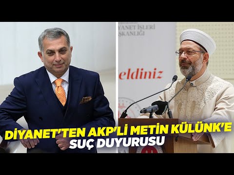 Diyanet'ten AKP'li Metin Külünk'e Suç Duyurusu | KRT Haber