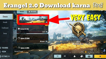 Easy Way To Update Erangel 2.0 Map | Pubg Mobile Unbanned | Official Updates