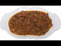 Carne de ternera estofada con una salsa espectacular