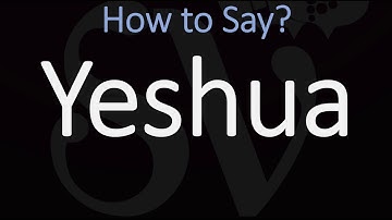 How to Pronounce Yeshua? (CORRECTLY)