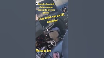 #mercedesbenz #esl #emulator #programming #eis #mb #cclass #w212 #w204 #w207 #steeringlockproblem