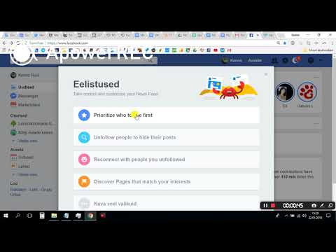 Video: Kuidas lülitada automaatsed tervitussõnumid Facebookis välja?