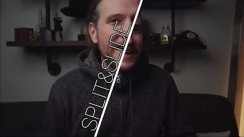 Amazing Smooth Split and Slide (like you see in music videos!) - Adobe After Effects tutorial