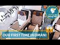 OUR  FIRST TIME IN OMAN 😱 Brand New Boeing 787-9  - ONE OF THE BEST BUSINESS CLASSES - OMAN AIR!