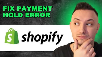 How To Fix Shopify Payment Hold (2024) - FULL GUIDE!