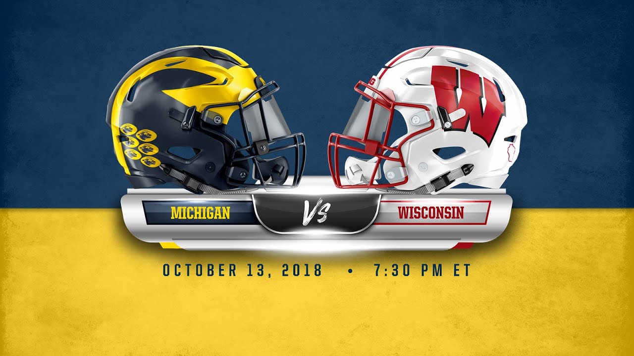 2018 15Wisconsin vs. 12Michigan ESPN College Football ...