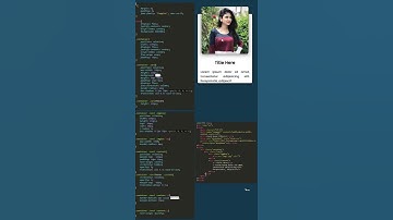 Responsive Card Hover Effects HTML & CSS | #shorts