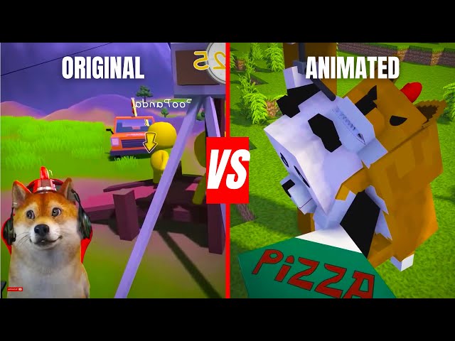 Original vs Animation - BEBAN KELUARGA [Ft Obit & Poo Panda] class=