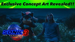 First OFFICIAL Concept Art For Sonic Movie 3 REVEALED By Director 👀