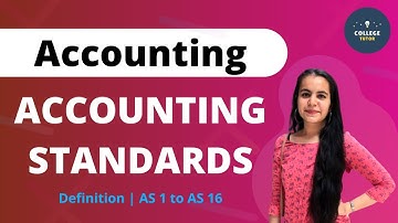 Accounting Standards | GAAP | Generally Accepted Accounting Principles | Part 1