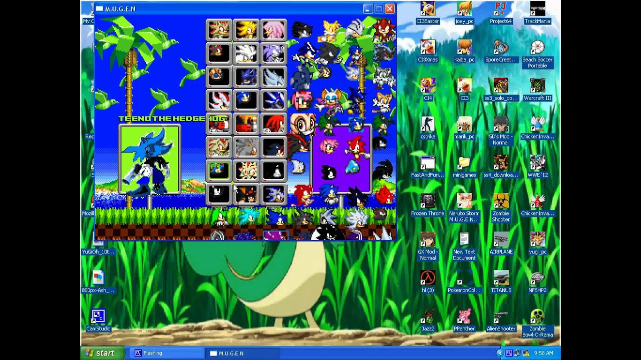 sonic mugen games download