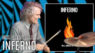 Mrs. GREEN APPLE - Inferno | Office Drummer [Blind Playthrough]