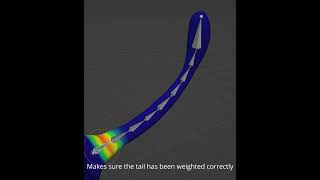 How to animate a tail using damped track constraints