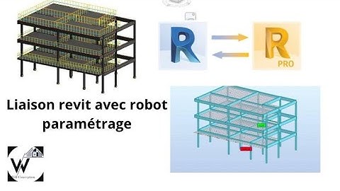 Revit structure : Intégration avec Robot Structural Analysis (paramétrage)