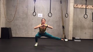 TRX Single Leg Side Squat