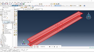Abaqus - Composite Extended End-Plate subjected to Cyclic Loading - Part 8