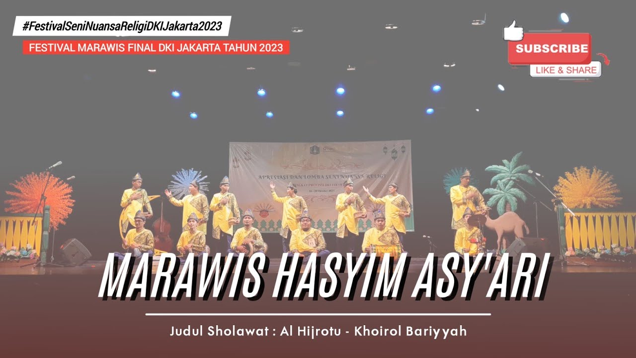 MARAWIS HASYIM ASY'ARI || FESTIVAL SENI NUANSA RELIGI FINAL DKI JAKARTA TAHUN 2023
