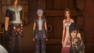 Kingdom Hearts 3 (PS4) Squall, Yuffie, Aerith, And Cid - Limit Cut Episode HD 1080p - REmind DLC