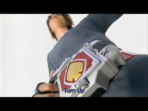 Kamen Rider Blade 2005 Blade Garren and Leangle Henshin Scene