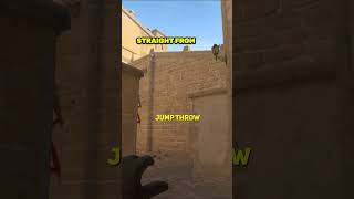 Essential CT Smoke From Ramp On Mirage #shorts #cs2