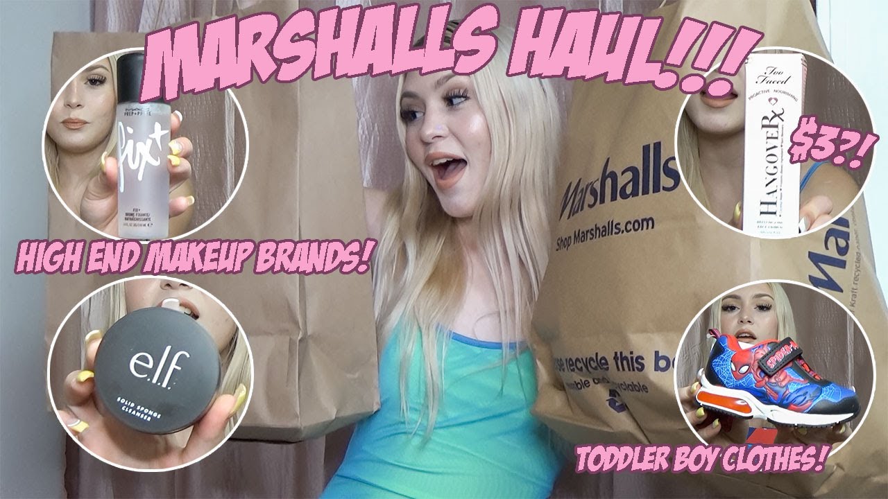 Marshalls Haul High end makeup brands?! Nitalia Risley YouTube