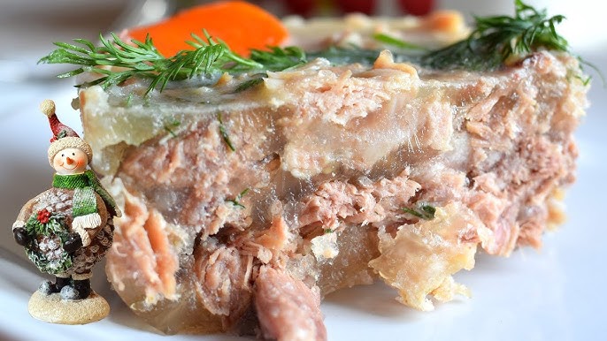 Рецепт приготовления вкусного холодца из свиной рульки