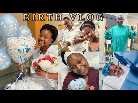 BIRTH VLOG: PLANNED, CALM, POSITIVE C-SECTION || Baby Manchie #2 is here🎊