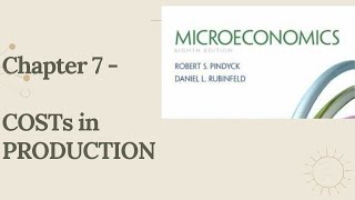 Chapter 7 Costs in Production System