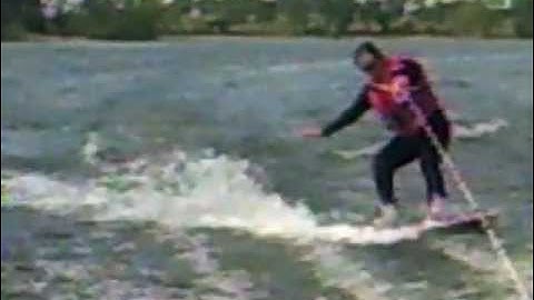 Wakeboard Chick Girl Video Jumps, Grabs, Powerslides GoPro