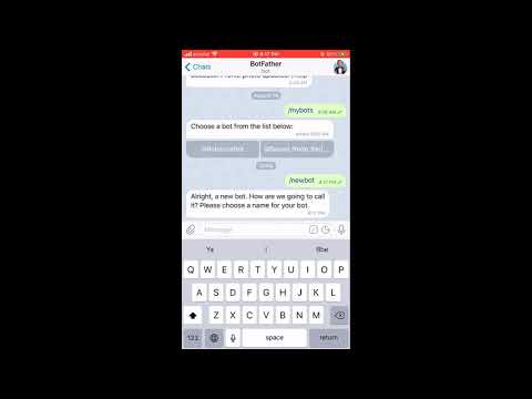 Telegram Bot - Part 1 - Create The Bot